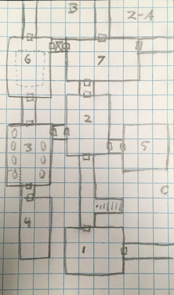 Map of Level 2-A