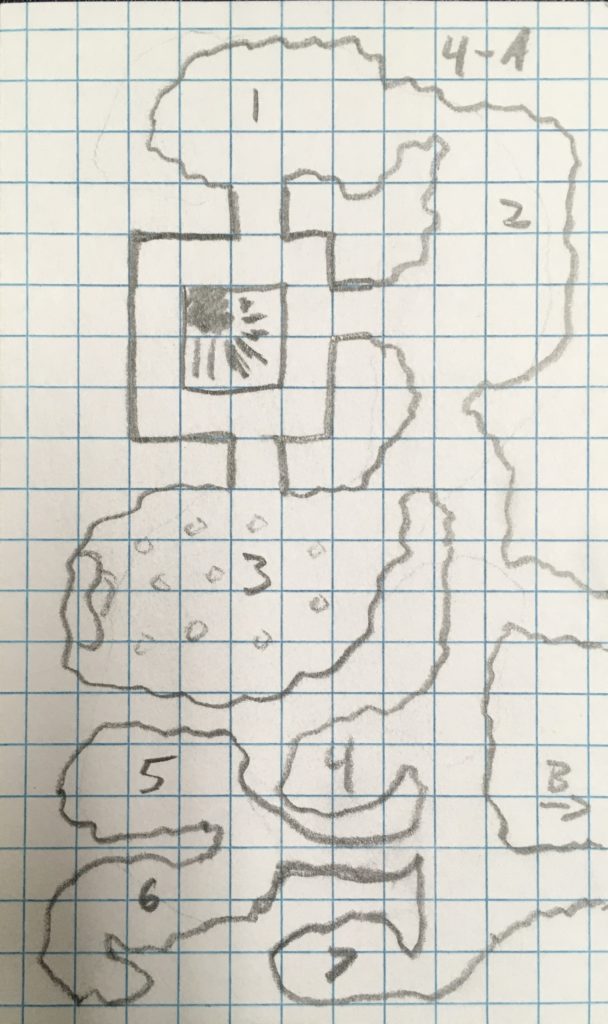 Map of Level 4-A