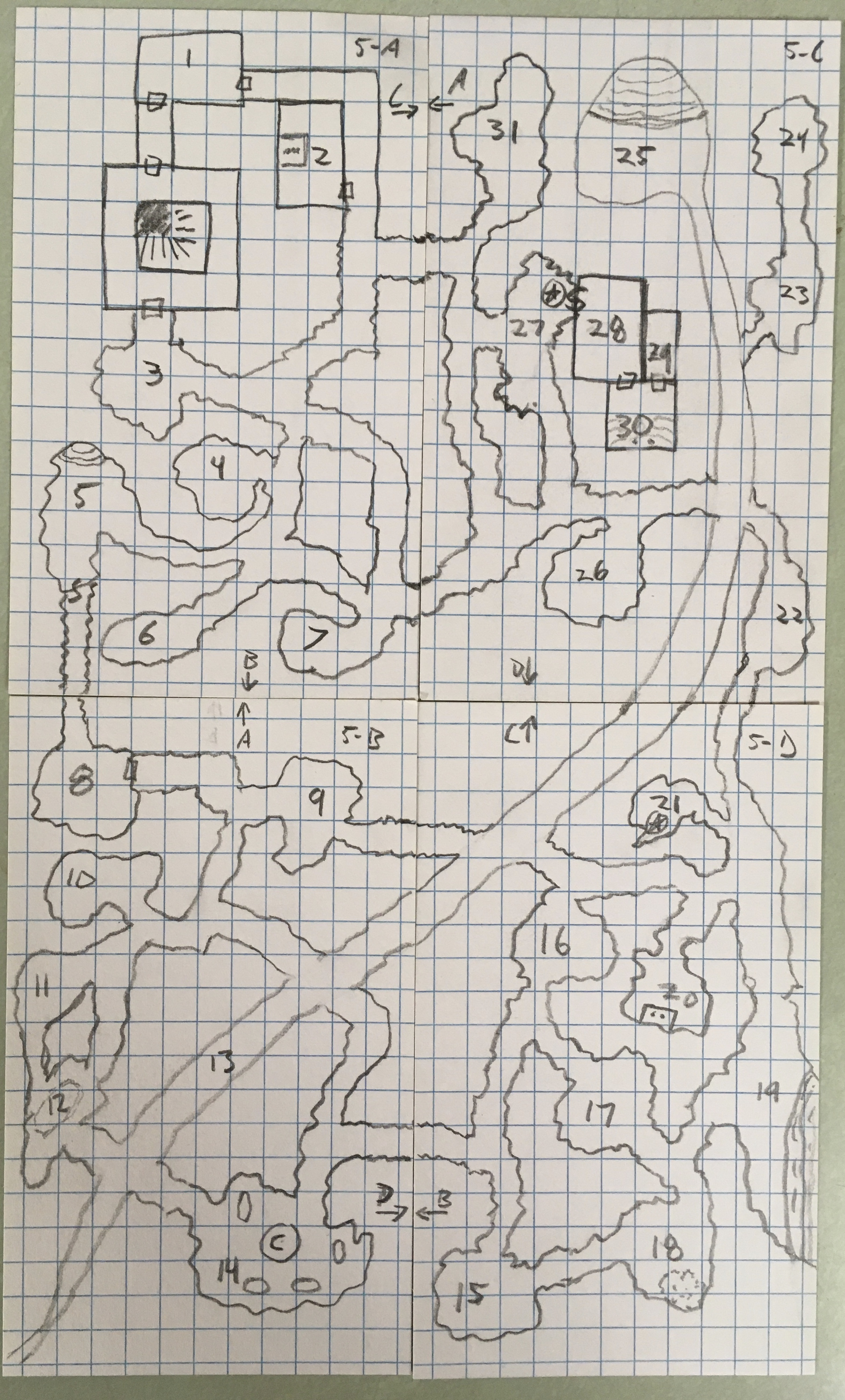 Complete Map of Level 5