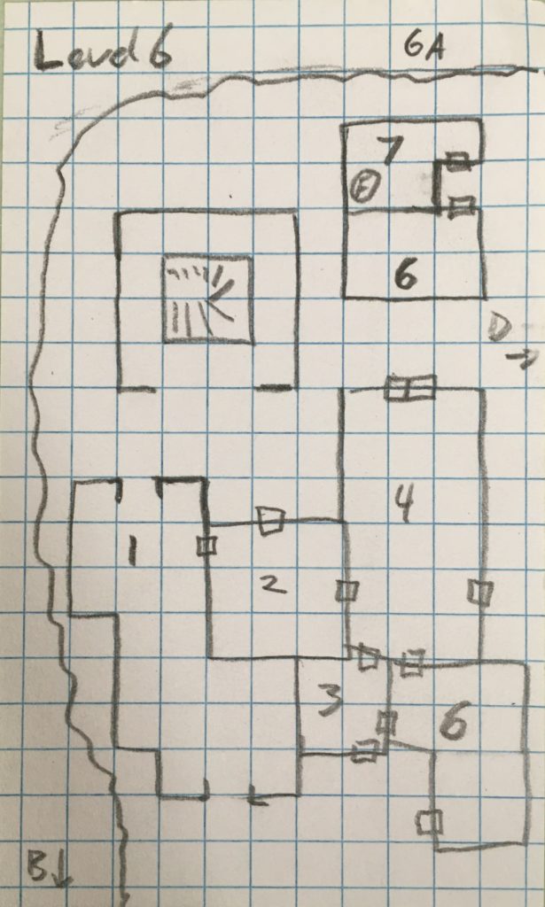 Map of Level 6-A