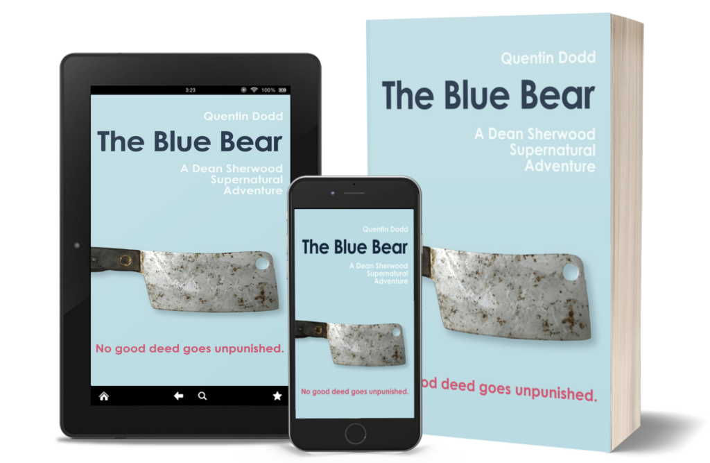 Covers for the book "The Blue Bear"