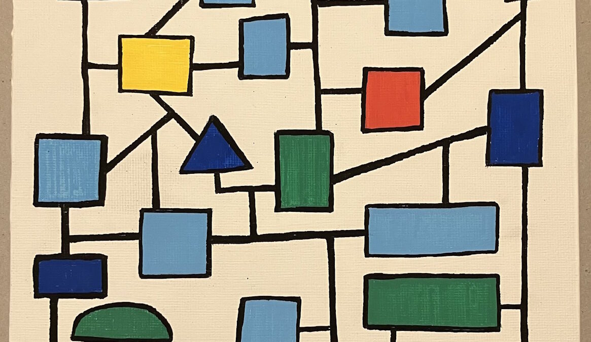 Painting of a maze